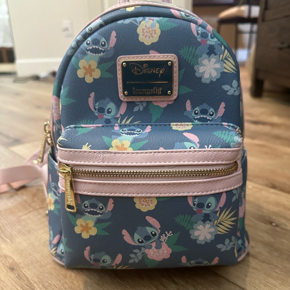 Disney Stitch Loungefly mini backpack